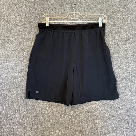 Fabletics Shorts Mens Medium Black Athletic Shorts Stretch Waist Casual - Picture 2 of 8